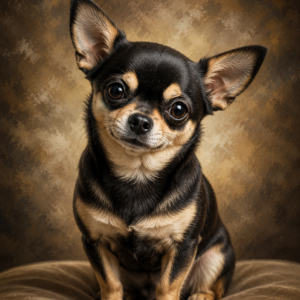 Tiny Royal Chihuahua – Луксозен портрет на Чихуахуа